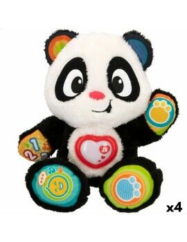 Brinquedo de bebé Winfun Urso Panda 27 x 33 x 14 cm (4 Unidades)