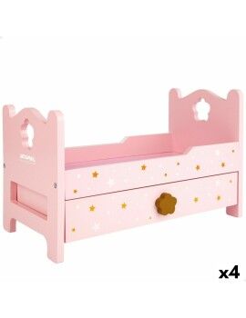 Cama Woomax Cor de Rosa 4 Unidades 31 x 20 x 16 cm