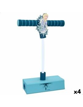 Saltador pogo Frozen 3D Azul Infantil (4 Unidades)