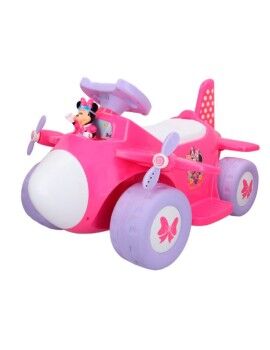 Carro elétrico para crianças Minnie Mouse Bateria Avioneta 6 V