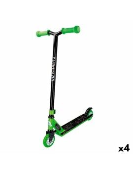 Patinete Colorbaby Negro Verde 4 Unidades