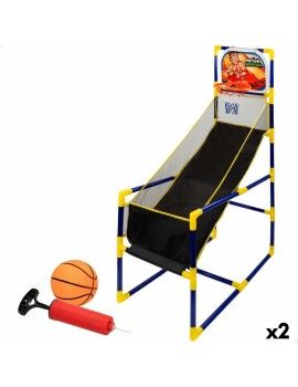 Juego de puntería Colorbaby Baloncesto 45,5 x 139 x 90 cm (2 Unidades)