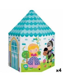 Casa Infantil de Juego Intex Princesa 104 x 104 x 130 cm (4 Unidades)