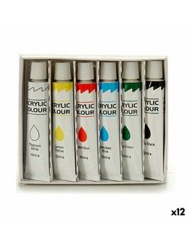 Set de pintura Multicolor Pintura acrílica 12 ml (12 Unidades)