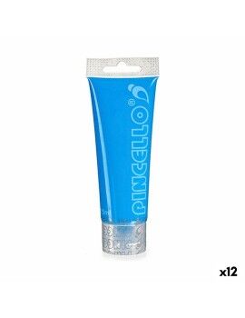 Pintura acrílica 75 ml Azul claro (12 Unidades)