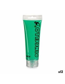 Pintura acrílica 120 ml Verde Claro (12 Unidades)