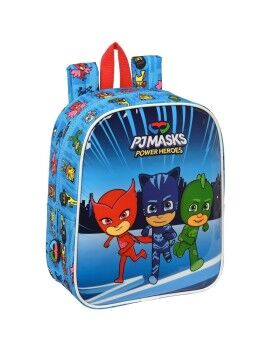 Mochila Escolar PJ Masks Azul 22 x 27 x 10 cm