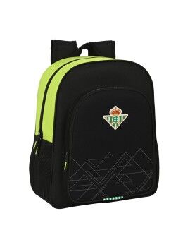 Mochila Escolar Real Betis Balompié 32 x 38 x 12 cm Negro Lima