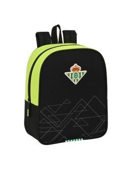 Mochila Escolar Real Betis Balompié Negro Lima 22 x 27 x 10 cm