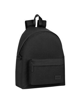 Mochila Escolar Safta   33 x 42 x 15 cm Negro