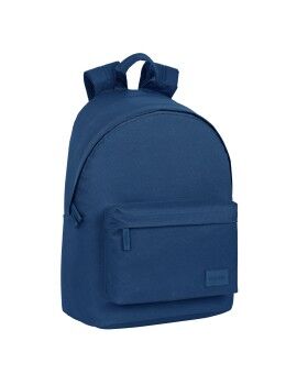 Mochila Escolar Safta   31 x 41 x 16 cm Azul Marinho