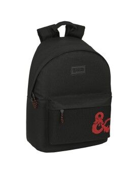 Mochila Escolar Dungeons & Dragons   31 x 41 x 16 cm Preto