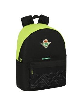 Mochila Escolar Real Betis Balompié   31 x 41 x 16 cm Negro Lima