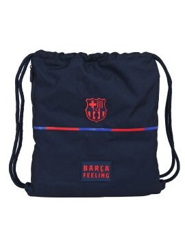 Bolsa Mochila con Cuerdas F.C. Barcelona Azul marino 35 x 40 x 1 cm