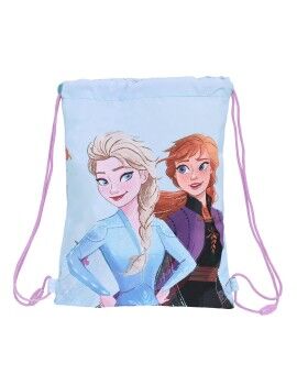 Bolsa Mochila con Cuerdas Frozen Believe Lila