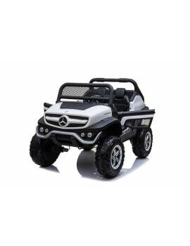 Carro elétrico para crianças Mercedes Benz Unimog Branco 12 V