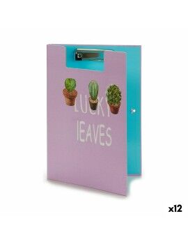 Carpeta Cactus A4 Pinza (12 Unidades)