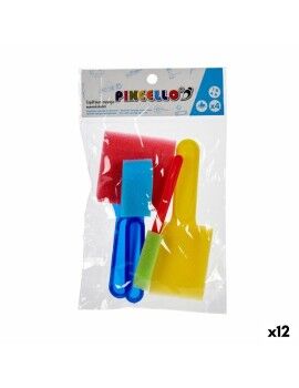 Conjunto de Trabalhos Manuais Espátula Multicolor (12 Unidades)