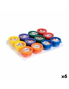 Pintura de Dedos Conjunto Multicolor 28 ml (6 Unidades)