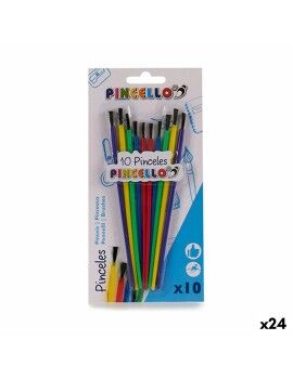 Pinceles Multicolor Set (24 Unidades)