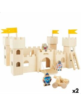 Castillo Woomax Juguete 9 Piezas 2 Unidades