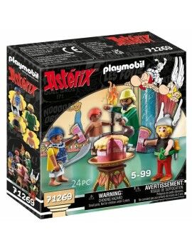 Playset Playmobil Asterix: Amonbofis and the poisoned cake 71268 24 Peças