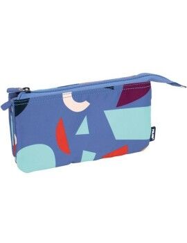 Bolsa Escolar Milan Animals Azul 22 x 12 x 4 cm