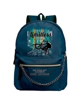 Mochila Escolar SENFORT Bmx Limitless Azul