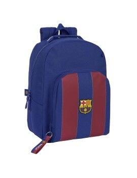 Mochila Escolar F.C. Barcelona Vermelho Azul Marinho 32 x 42 x 15 cm