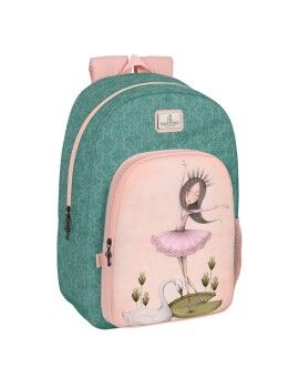 Mochila Escolar Santoro Swan lake Cinzento Cor de Rosa 30 x 46 x 14 cm