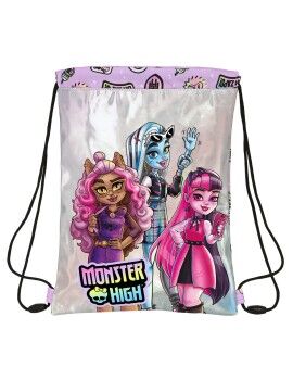 Bolsa Mochila con Cuerdas Monster High Best boos Lila