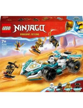 Jogo de Construção Lego  Ninjago 71791 The Spinjitzu racing car: the power of the Zane Dragon...