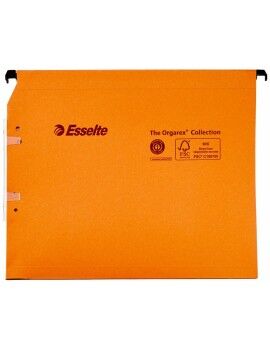 Carpeta Clasificadora Esselte Dual Lateral Naranja A4 (Reacondicionado D)