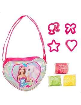 Jogo Criativo de Plasticina Barbie Fashion Bolsa 8 Peças 300 g