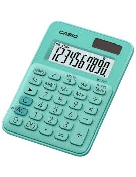 Calculadora Casio MS-7UC-GN Verde Plástico