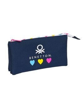 Malas para tudo triplas Benetton Love 22 x 3 x 12 cm