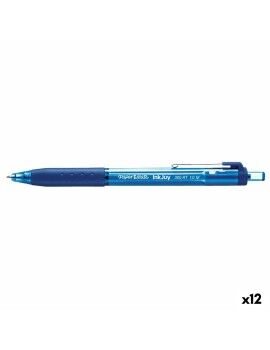 Bolígrafo Paper Mate INKJOY 300RT Azul 1 mm (12 Unidades)