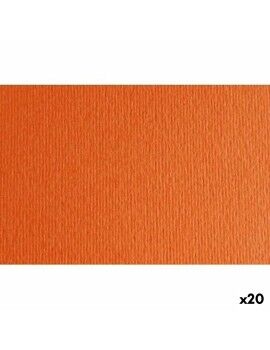 Cartulina Sadipal LR 220 Naranja Texturizada 50 x 70 cm (20 Unidades)