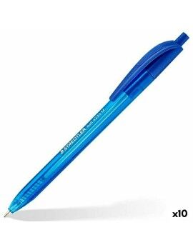 Bolígrafo Staedtler BALL 4230 Azul 1 mm (10 Unidades)