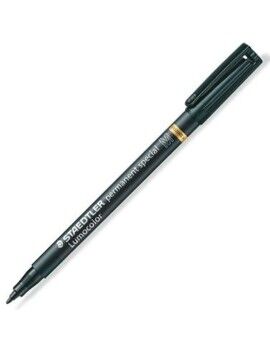 Rotulador permanente Staedtler 319 Negro 10 Piezas (10 Unidades)