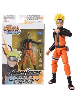 Figura articulada Naruto Anime Heroes - Uzumaki Naruto Sage Mode 17 cm