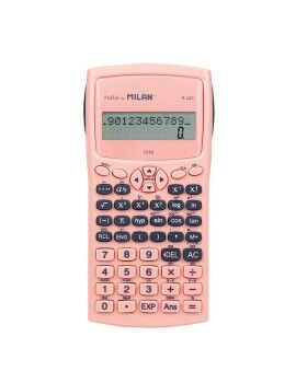 Calculadora Científica Milan M240 Serie 1918 Cor de Rosa