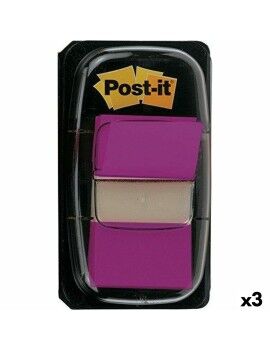 Notas Adesivas Post-it Index 25 x 43 mm Violeta (3 Unidades)