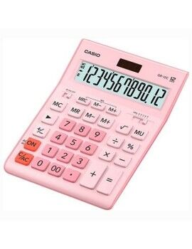 Calculadora Casio GR-12C Cor de Rosa