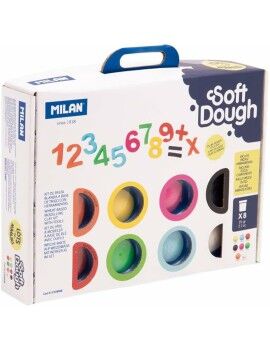 Pasta de modelar Milan Soft Dough Lots of Numvers Multicolor