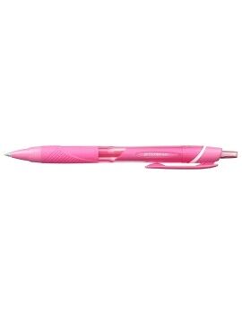 Boligrafo de tinta líquida Uni-Ball Jetstream SXN-150C-07 Rosa 1 mm (10 Piezas)