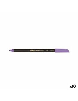 Rotulador Edding 1200 Metallic Violeta (10 Unidades)