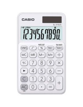 Calculadora Casio SL-310UC-WE Blanco Plástico 7 x 0,8 x 11,8 cm