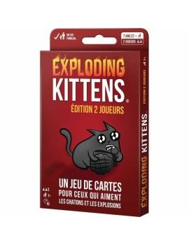 Jogo de Cartas Asmodee Exploding Kittens