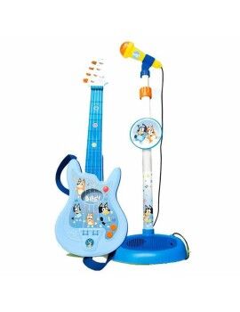 Guitarra Infantil Bluey Regulable Micrófono 60 x 30 x 17 mm